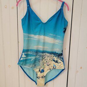Beach Scene Bathing/Swim Suit